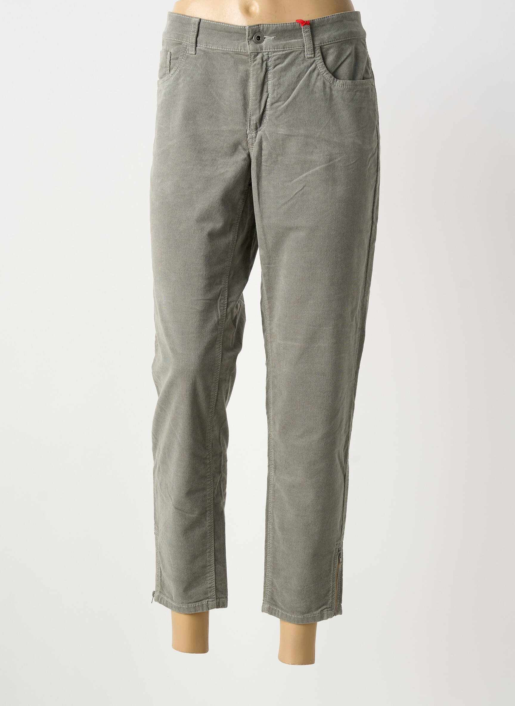 Pantalon 7/8 elasticitate mărime normală gri ASCARI femeie