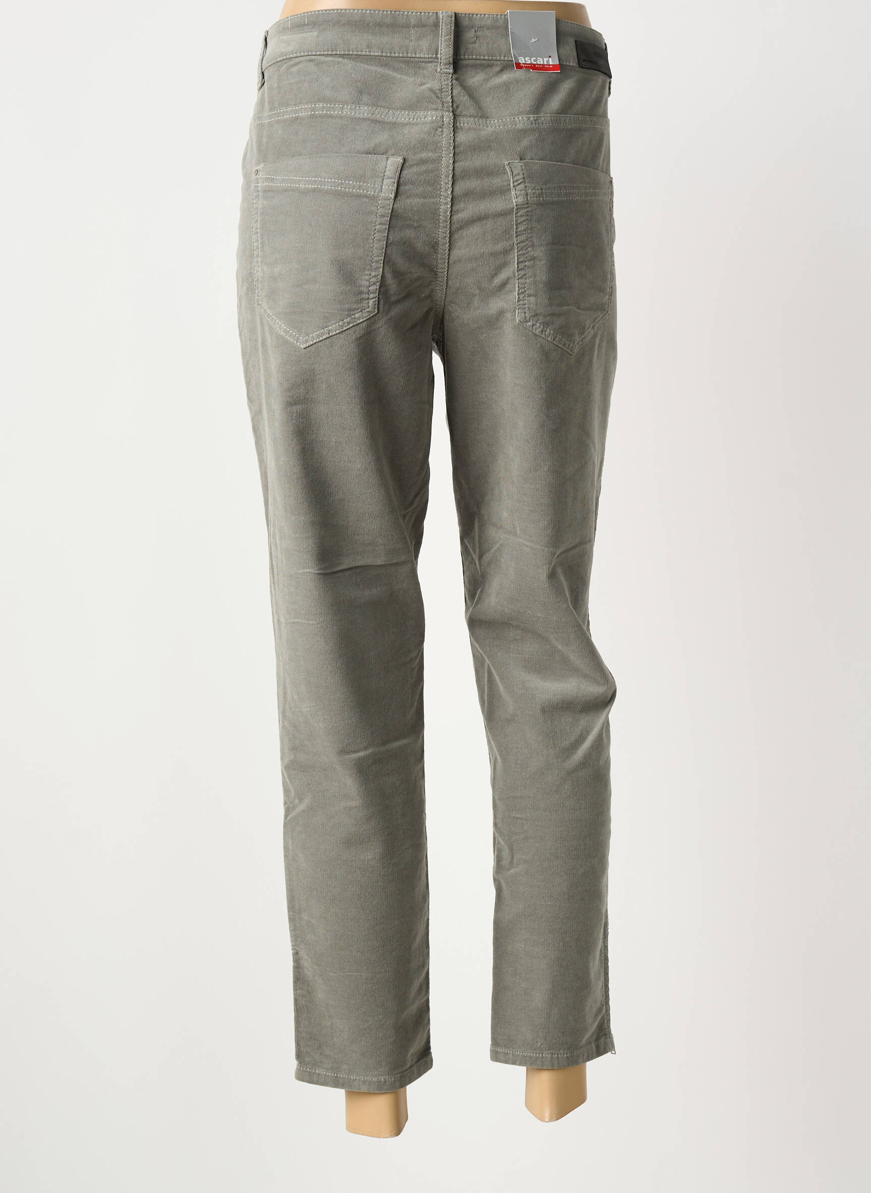 Pantalon 7/8 elasticitate mărime normală gri ASCARI femeie