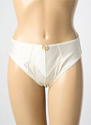 Chilot efect material satinat auriu FANTASIE femeie