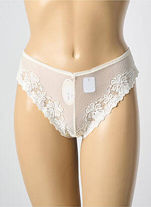 Tanga bej ALNA LINGERIE femeie