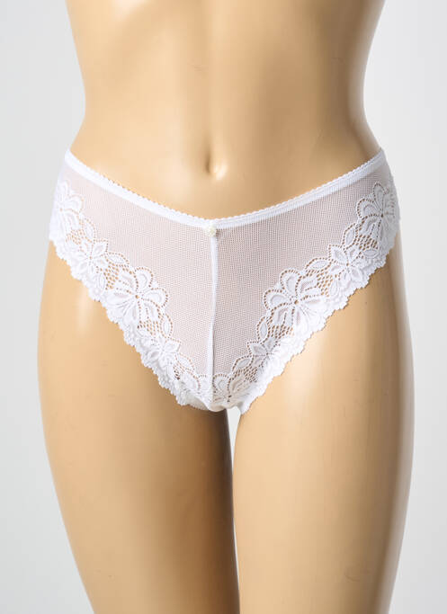 Tanga alb ALNA LINGERIE femeie