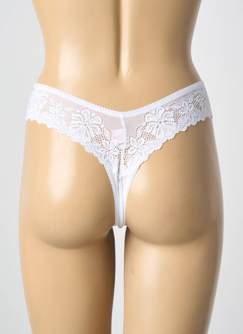 Tanga alb ALNA LINGERIE femeie