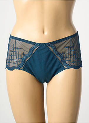 Shorty elasticitate albastru LOUISA BRACQ femeie