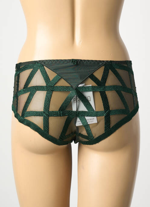 Shorty verde LOUISA BRACQ femeie