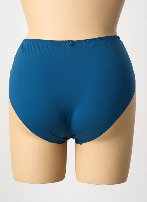 Chilot cu talie înaltă albastru LOUISA BRACQ femeie