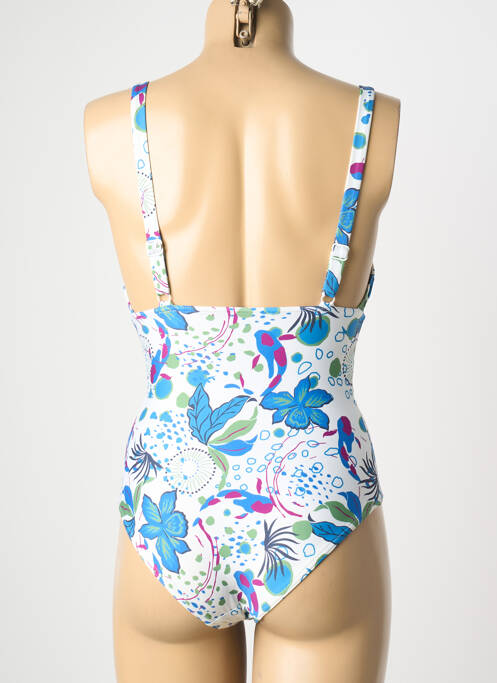 Costum de baie dintr-o singură piesă albastru SIMONE PERELE femeie