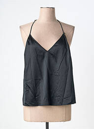 Top/caraco țesătură satinată negru AUBADE femme