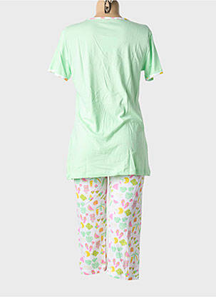 Pijama țesătură jerseu verde ROSE POMME femme