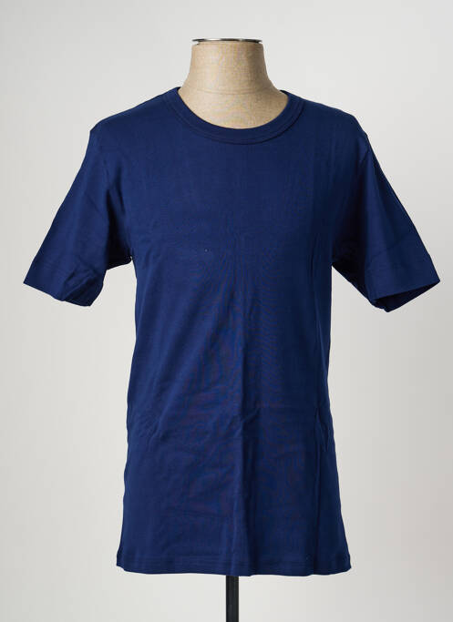 Tricou elasticitate mâneci scurte albastru ARMOR LUX homme