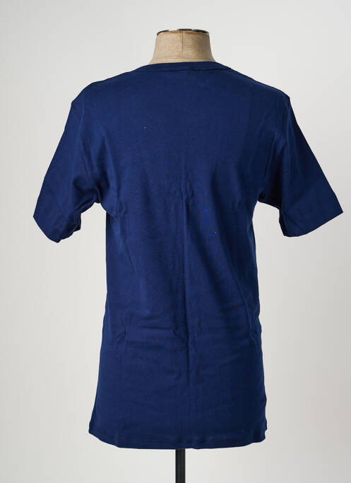 Tricou elasticitate mâneci scurte albastru ARMOR LUX homme