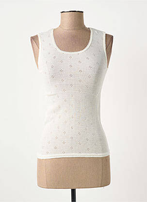 Top/caraco alb ARMOR LUX femeie