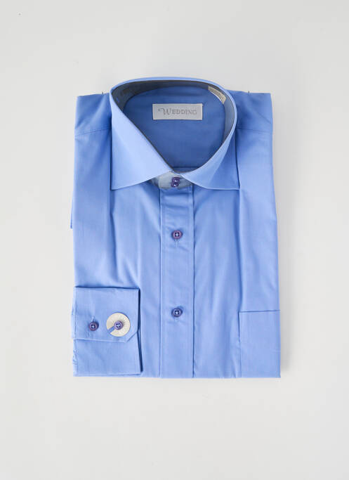 Cămașă cu mâneci lungi albastru WEDDING bărbat