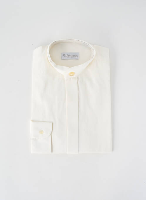 Cămașă cu mâneci lungi bej WEDDING bărbat