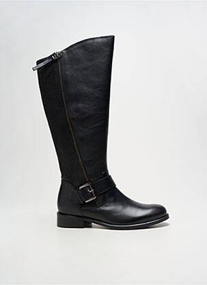 Cizme material neted toc plat până la 3 cm negru HUSH PUPPIES femeie