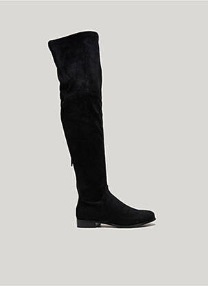 Cizme peste genunchi vârf rotund toc plat până la 3 cm negru STEVE MADDEN femeie