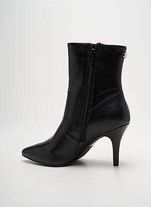 Botine/ghete material neted toc de 7 la 9 cm negru STEVE MADDEN femeie
