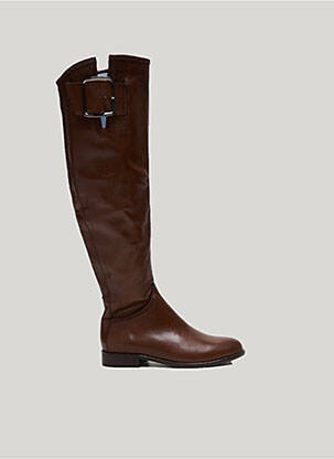 Cizme peste genunchi maro ELISA LANCI femeie