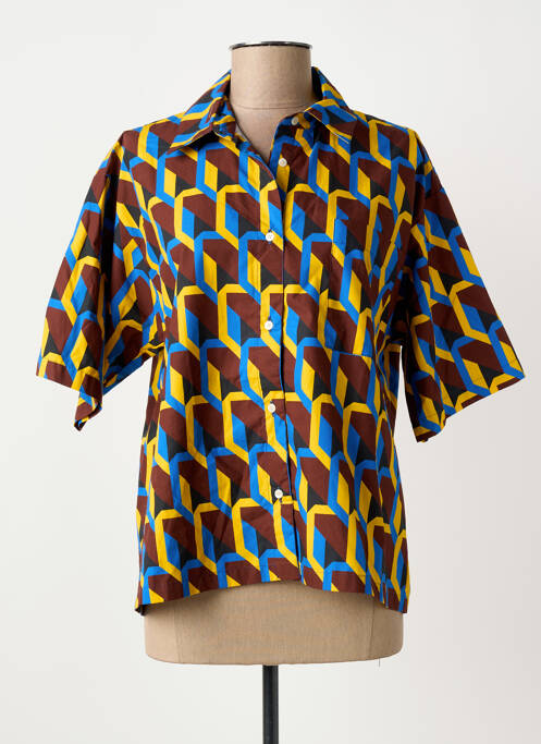 Cămașă maro CHLOÉ STORA femeie