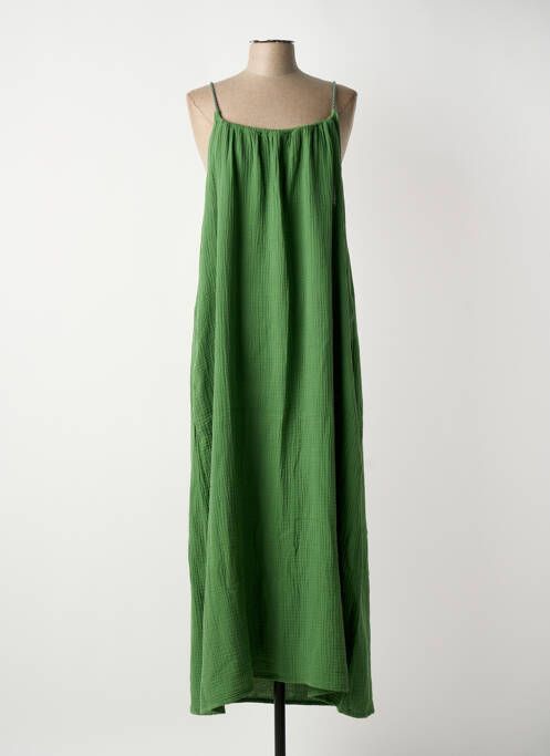 Rochie lungă verde CHLOÉ STORA femeie