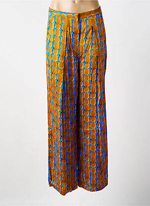 Pantalon larg maro CHLOÉ STORA femeie