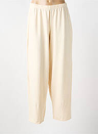 Pantalon drept elasticitate mărime normală bej AMERICAN VINTAGE femme