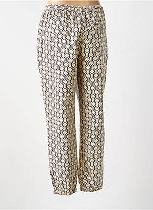 Pantalon chino țesătură poplin mărime normală bej AMERICAN VINTAGE femeie