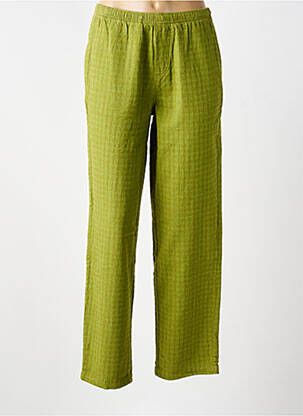 Pantalon chino mărime normală mărime normală verde AMERICAN VINTAGE femeie