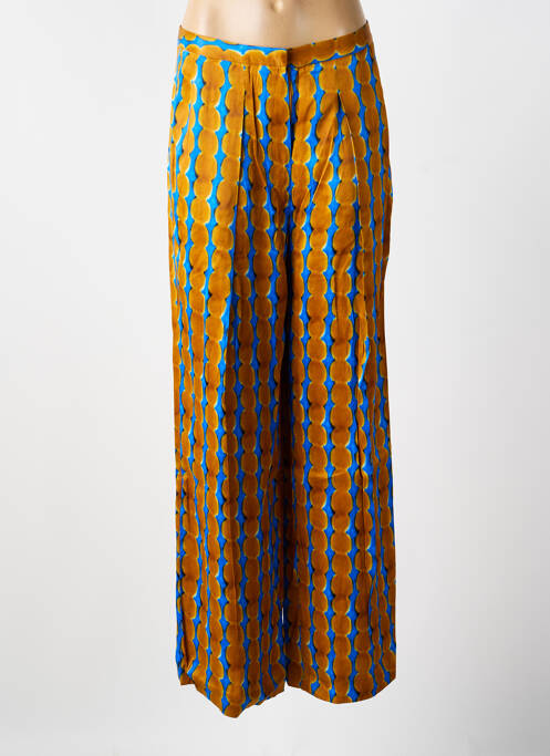 Pantalon larg maro CHLOÉ STORA femeie