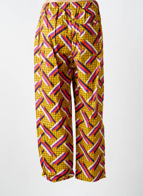 Pantalon larg galben CHLOÉ STORA femeie