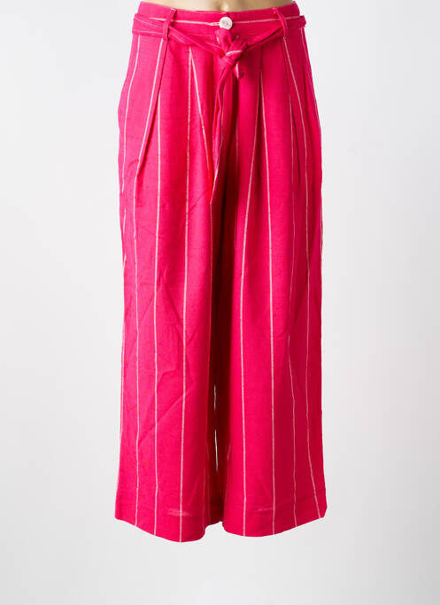 Pantalon drept roz CHLOÉ STORA femeie