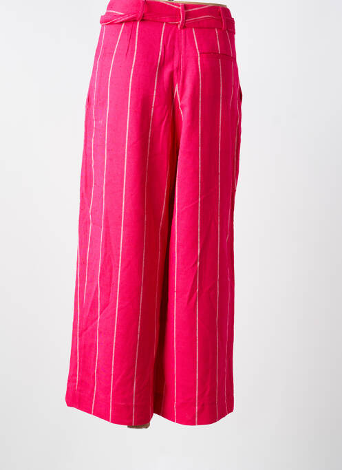 Pantalon drept roz CHLOÉ STORA femeie