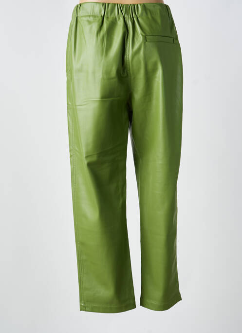 Pantalon chino verde CHLOÉ STORA femeie