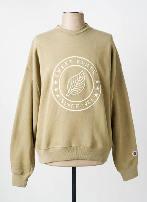 Hanorac verde SWEET PANTS bărbat