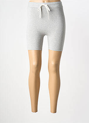 Pantalon de ciclism elasticitate mărime normală gri SWEET PANTS femeie