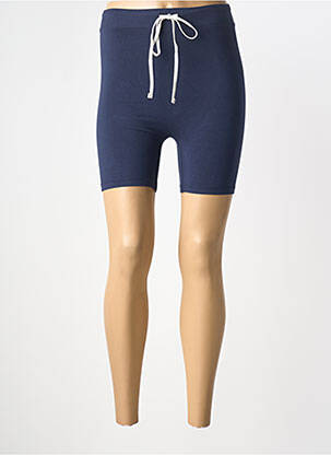 Pantalon de ciclism țesătură jersey mărime normală albastru SWEET PANTS femeie