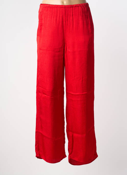 Pantalon larg roșu AMERICAN VINTAGE femeie