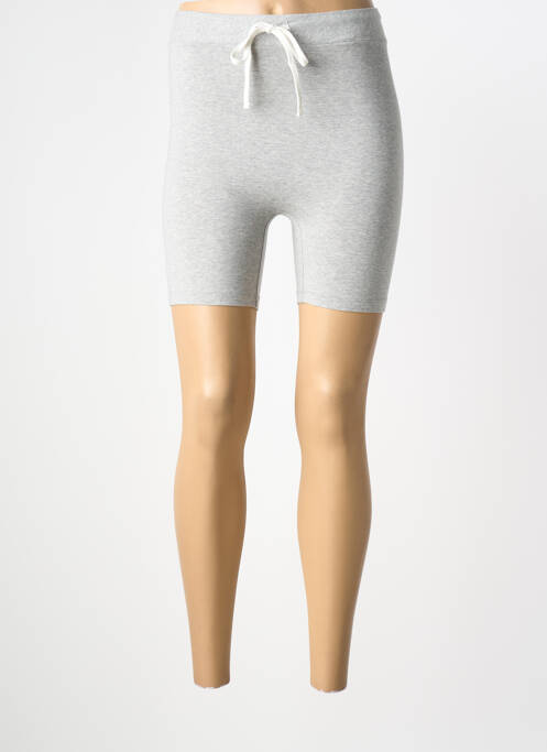 Pantalon de ciclism gri SWEET PANTS femeie