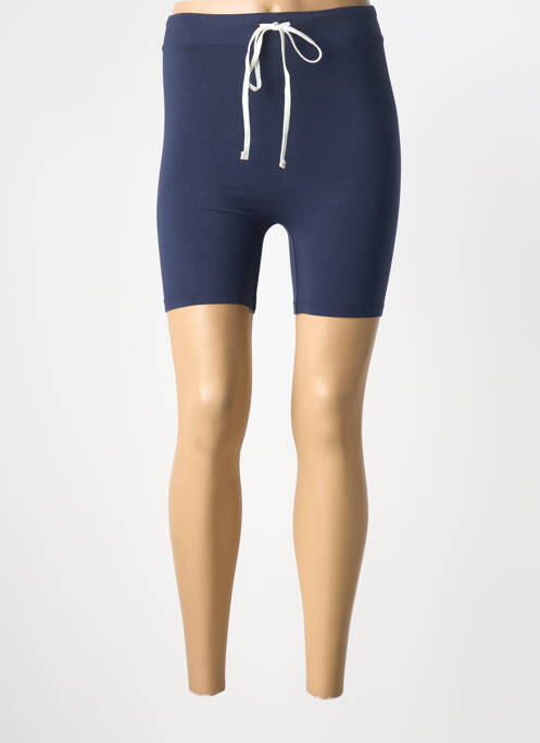 Pantalon de ciclism albastru SWEET PANTS femeie