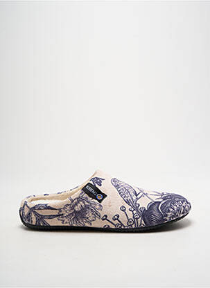 Papuci/Pantofi de casă bej VERBENAS femeie