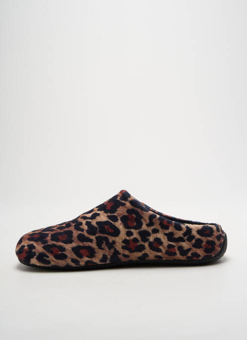 Papuci/Pantofi de casă maro VERBENAS femeie