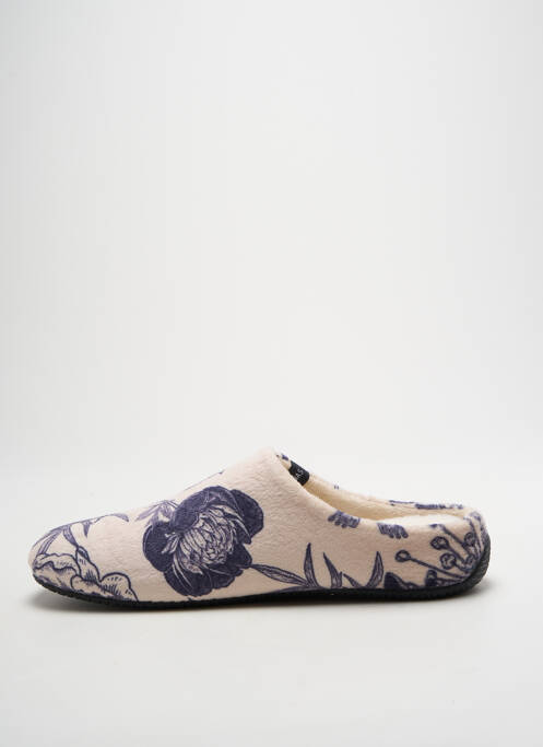 Papuci/Pantofi de casă bej VERBENAS femeie