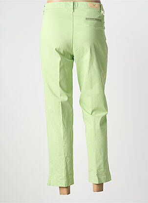 Pantalon 7/8 elasticitate talie joasă verde WALTRON femeie