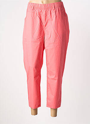 Pantalon 7/8 țesătură poplin mărime normală portocalie S.QUISE femeie