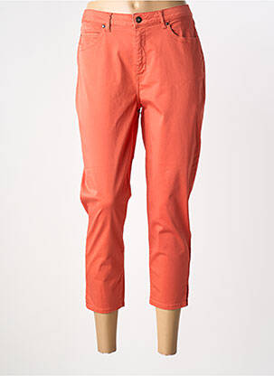 Pantalon trei sferturi portocaliu FRANCE RIVOIRE femeie