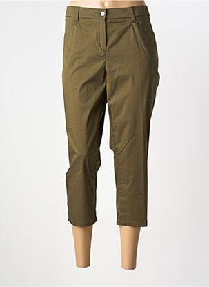 Pantalon trei sferturi verde GUY DUBOUIS femeie