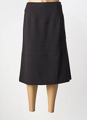Fustă midi croială evazată negru COUTUREINE femeie
