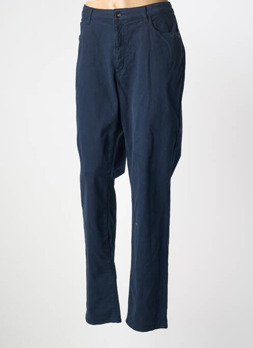 Pantalon slim albastru FRANCE RIVOIRE femeie