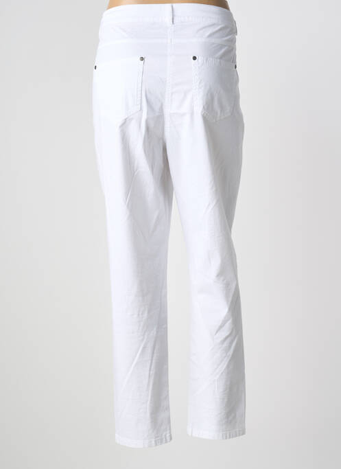 Pantalon 7/8 alb GUY DUBOUIS femeie