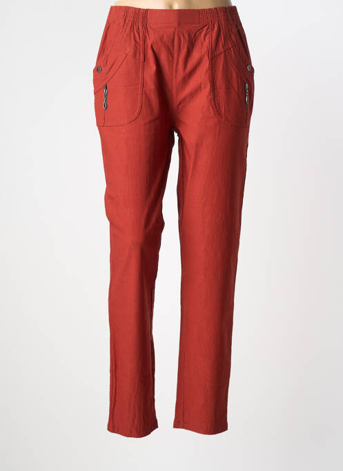 Pantalon slim portocaliu JST FOR MY femeie