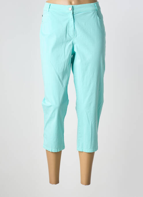 Pantalon trei sferturi albastru FRANCE RIVOIRE femeie